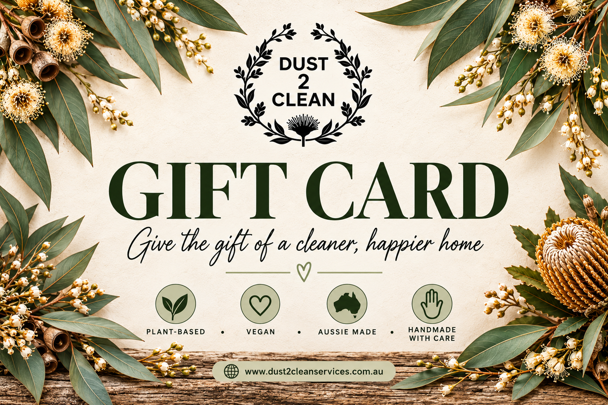Dust 2 Clean gift card – give the gift of a cleaner, happier home