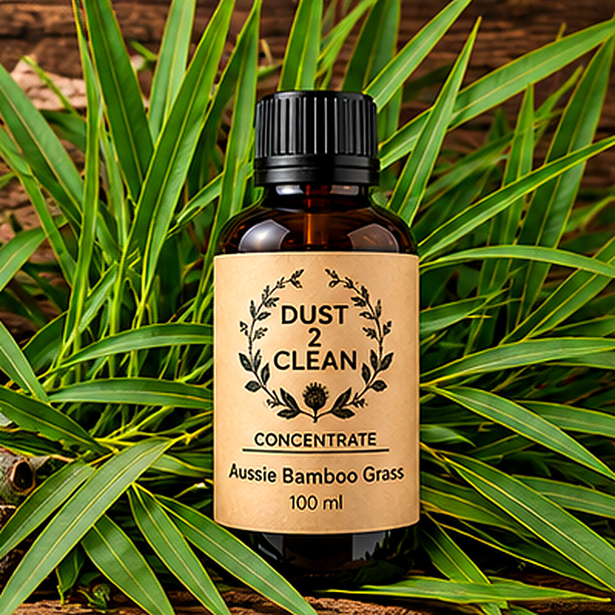 Dust 2 Clean Aussie Bamboo Grass 100ml concentrate