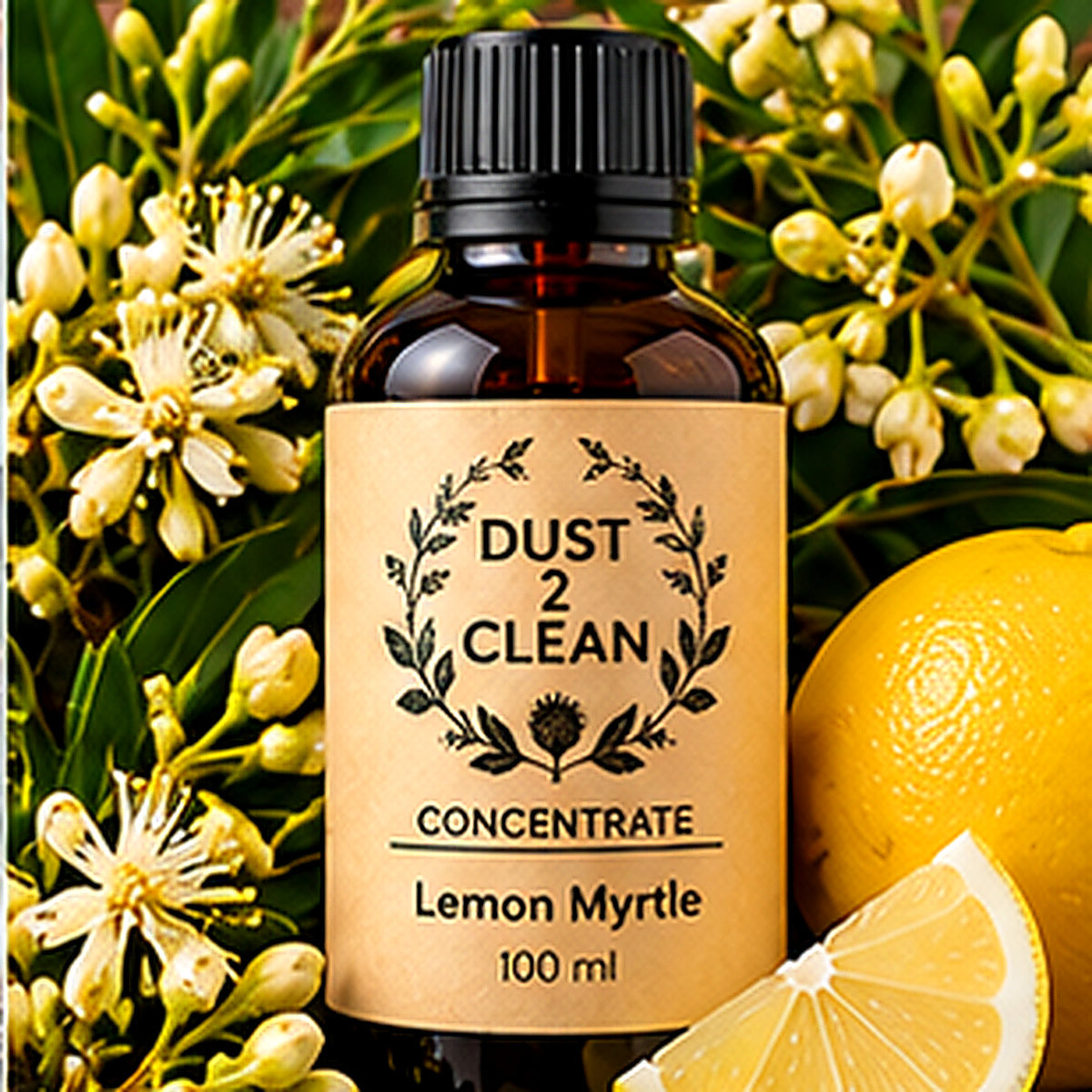 Dust 2 Clean Lemon Myrtle 100ml concentrate