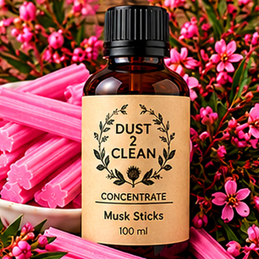 Dust 2 Clean Musk Sticks 100ml concentrate