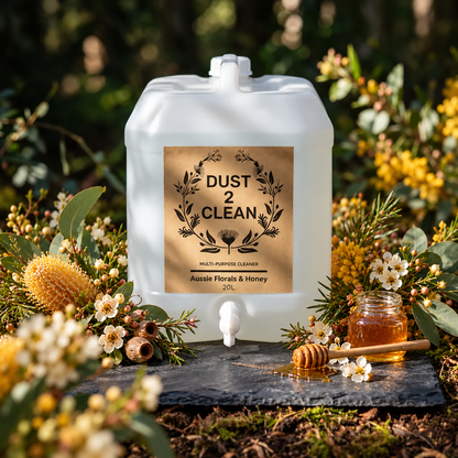Dust 2 Clean Aussie Florals & Honey Multipurpose Cleaner 20L