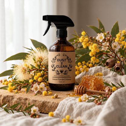 Dust 2 Clean Aussie Florals & Honey Multipurpose Cleaner 500ml