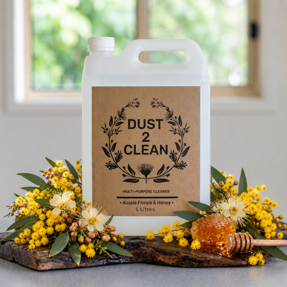 Dust 2 Clean Aussie Florals & Honey Multipurpose Cleaner 5L